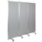 Flash Furniture Mobile Whiteboard/Cloth Partition with Casters BR-PTT001-3-MP-60183-GG - alternate 8